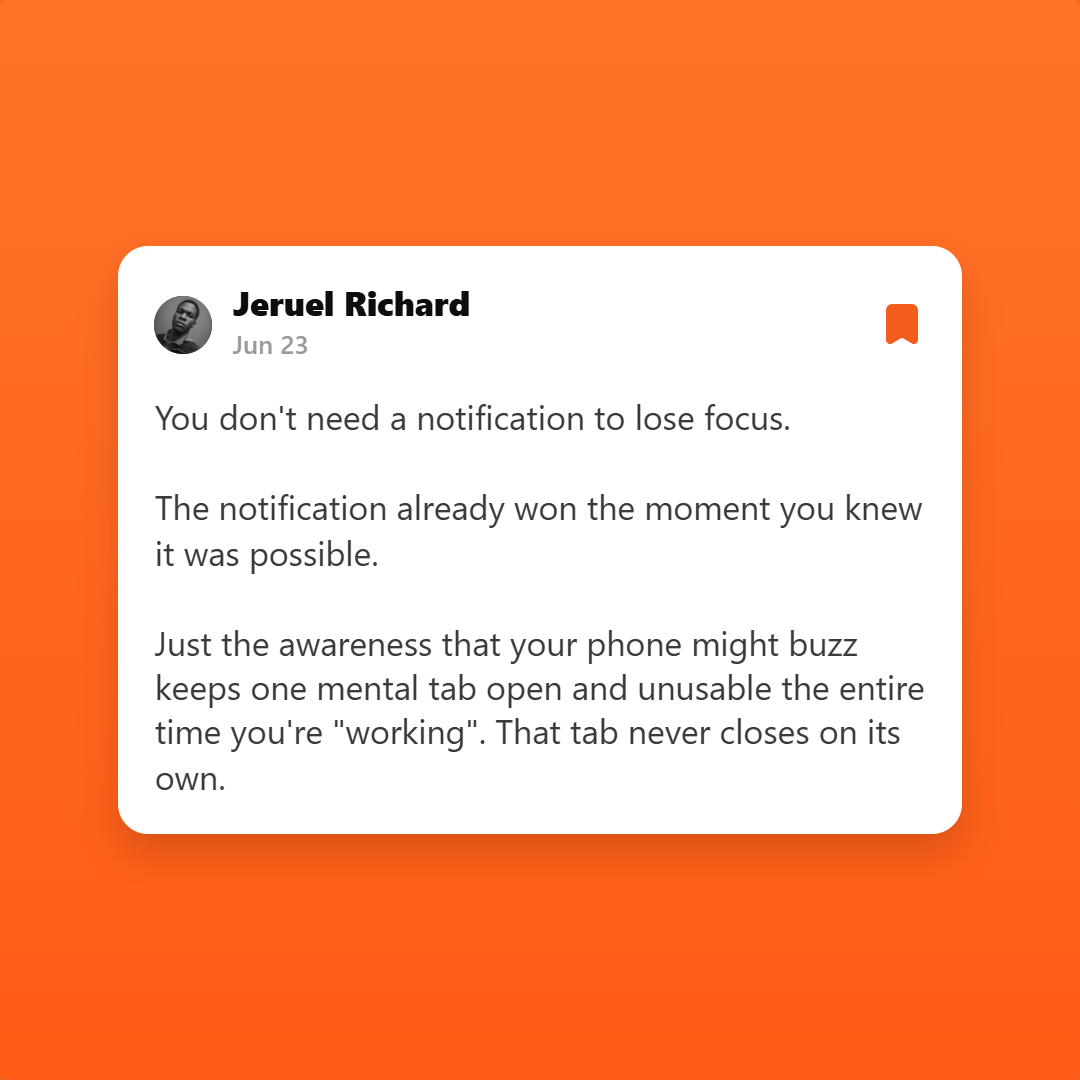 A short post exported as a branded, Instagram-ready Notes2Pic image.